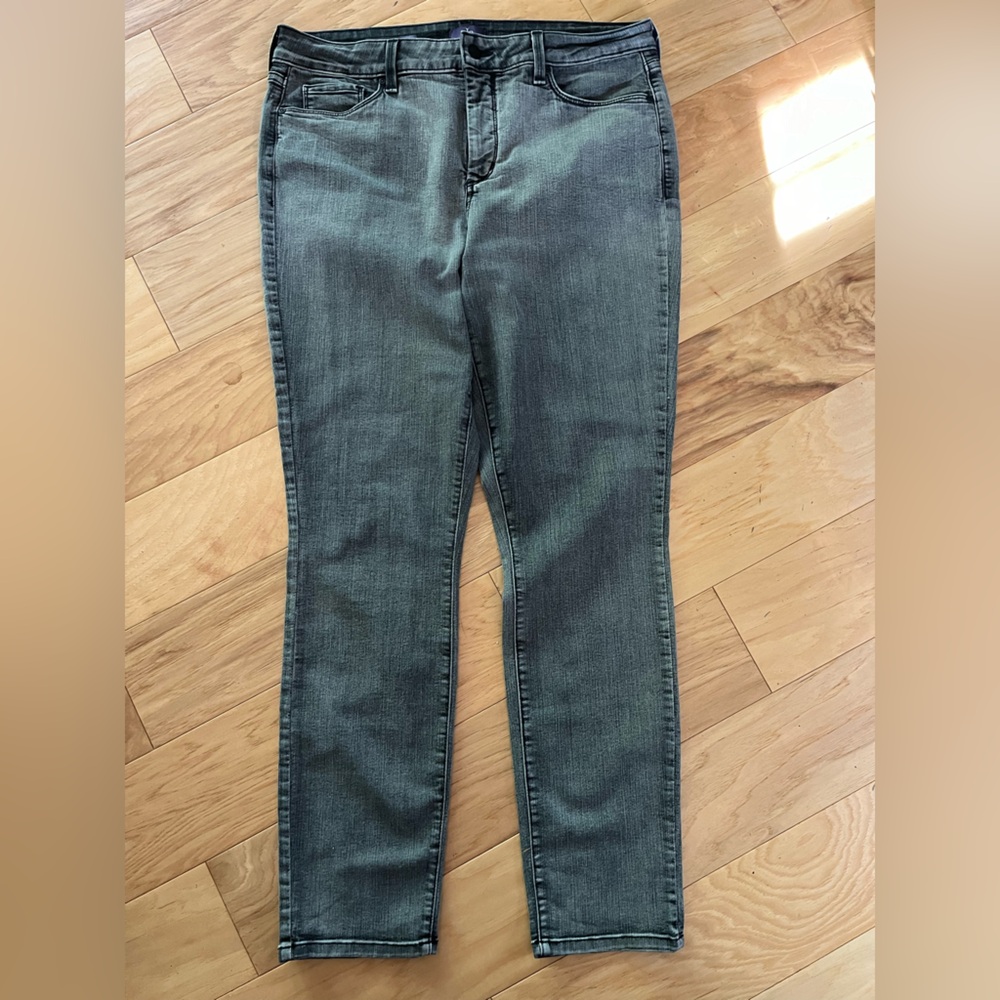 NYDJ Grey Alina "legging" Jeans, Sz 14 - Worn Once